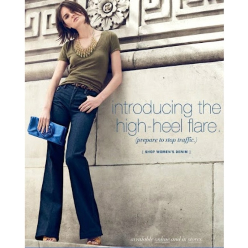 J. Crew High Heel Flare Jeans Size 28 Petite